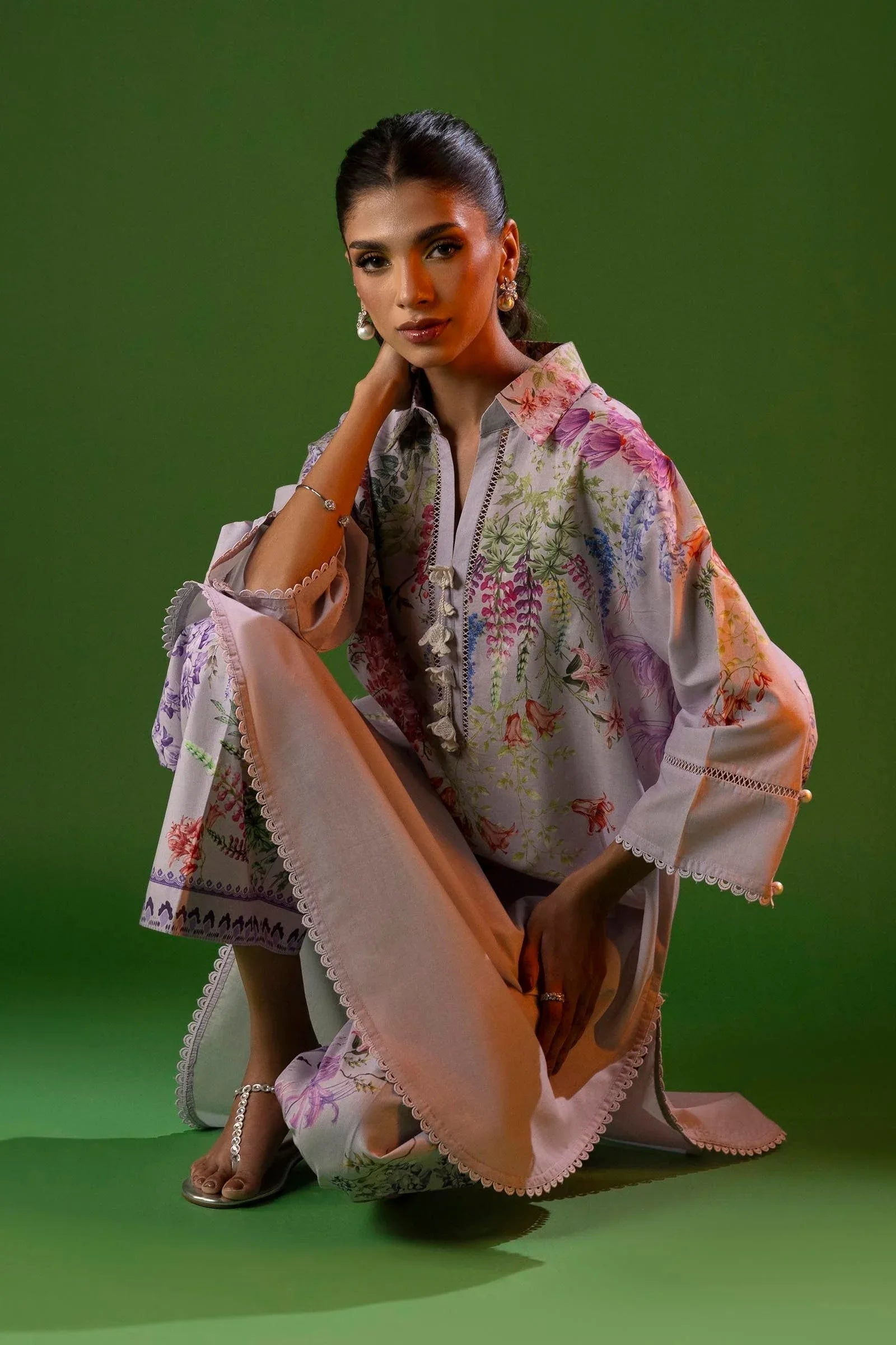 Sana Safinaz | Mahay Spring 25 | A-03 - Aqsa Fabrics