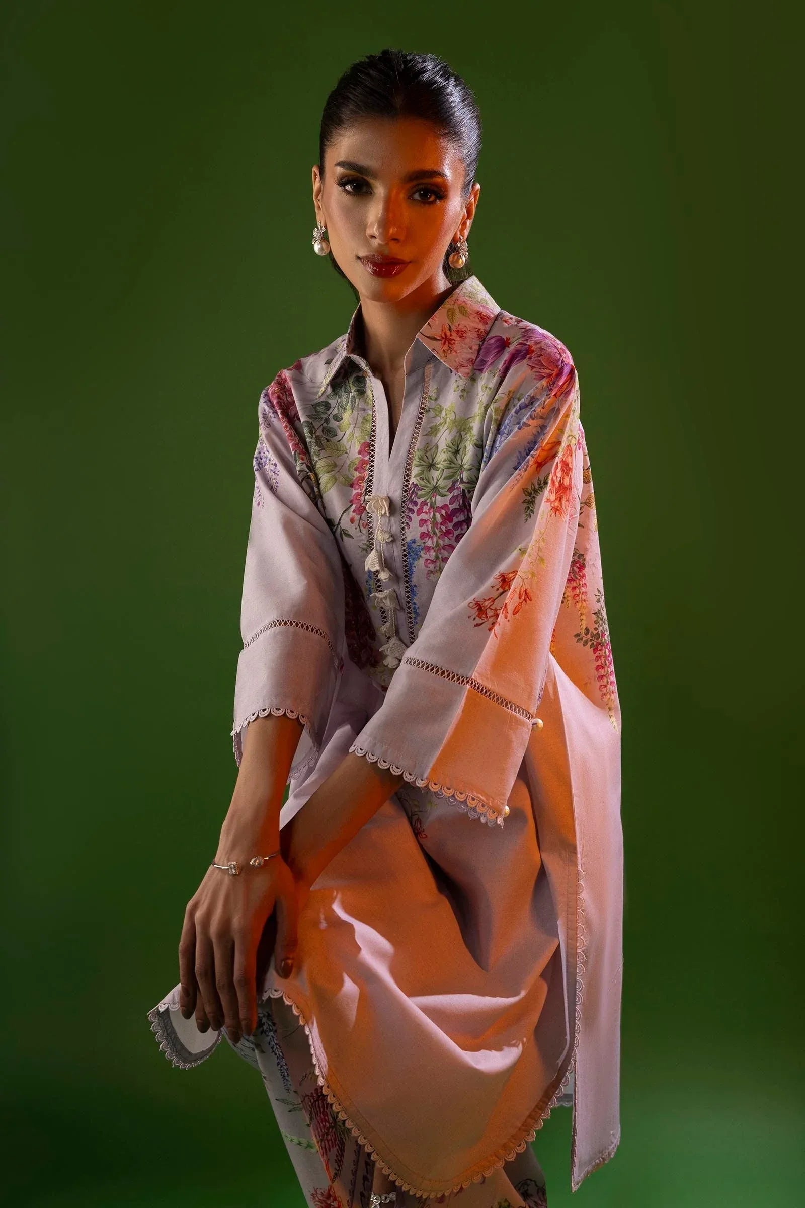 Sana Safinaz | Mahay Spring 25 | A-03 - Aqsa Fabrics