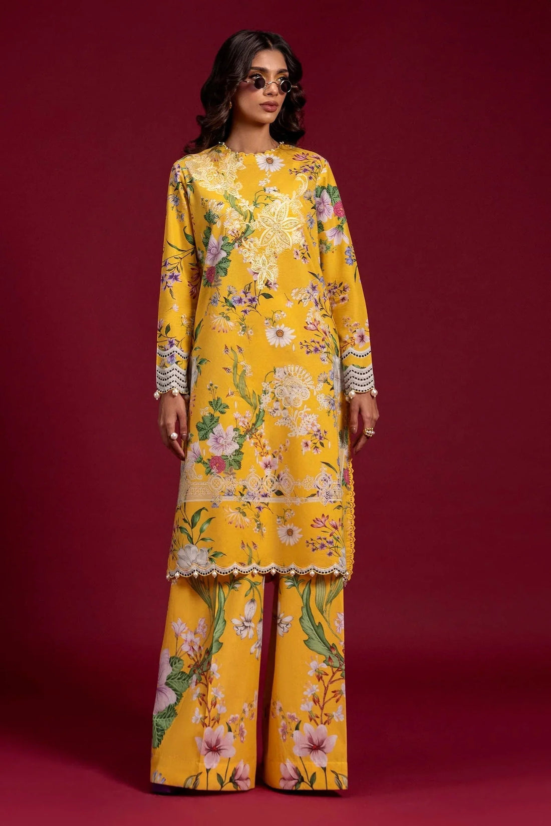 Sana Safinaz | Mahay Spring 25 | A-02 - Aqsa Fabrics