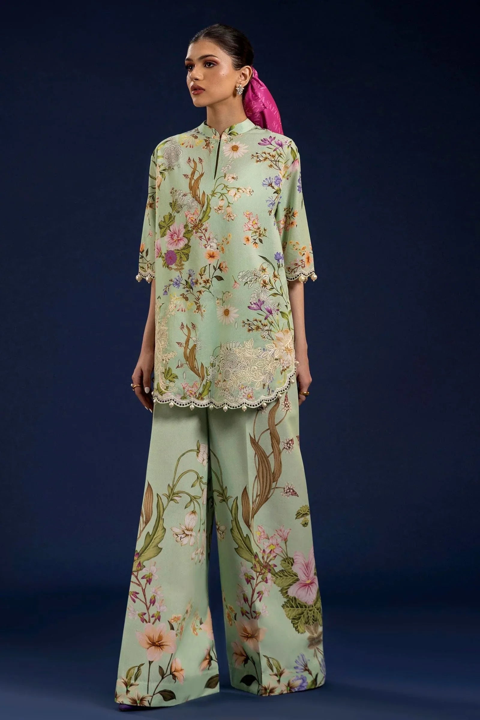Sana Safinaz | Mahay Spring 25 | A-01 - Aqsa Fabrics