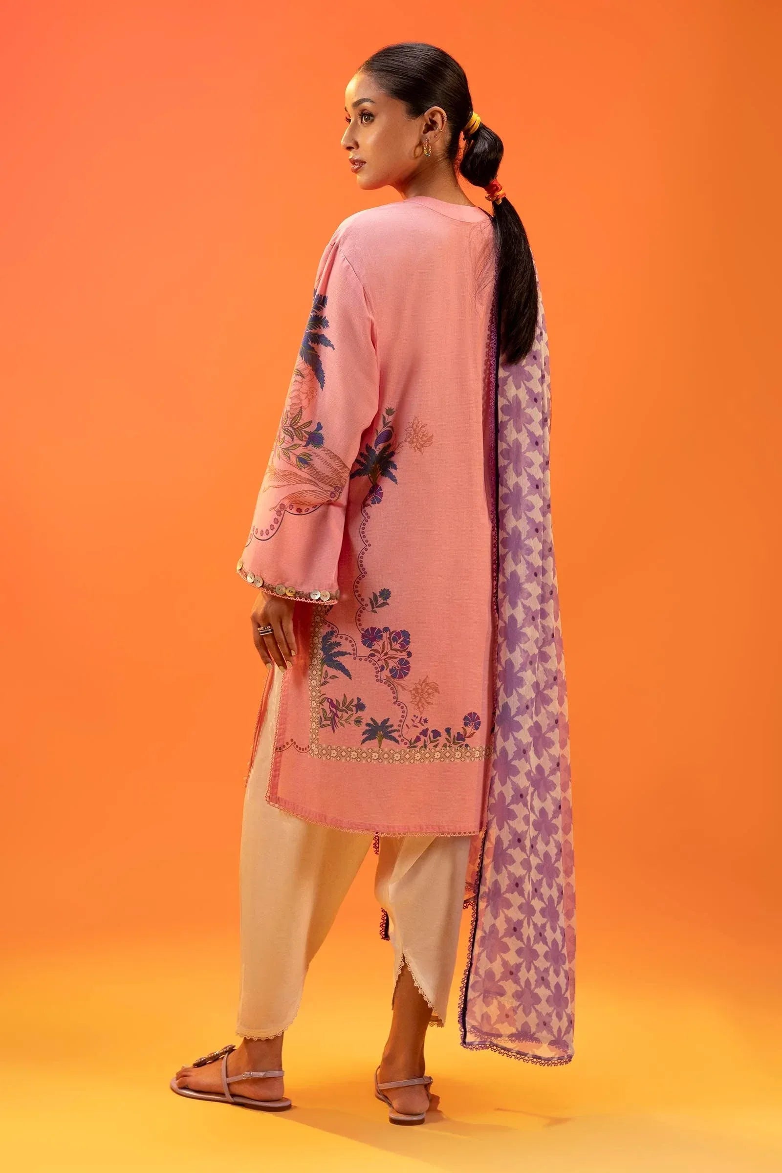 Sana Safinaz | Mahay Summer 25 | 001B - Aqsa Fabrics
