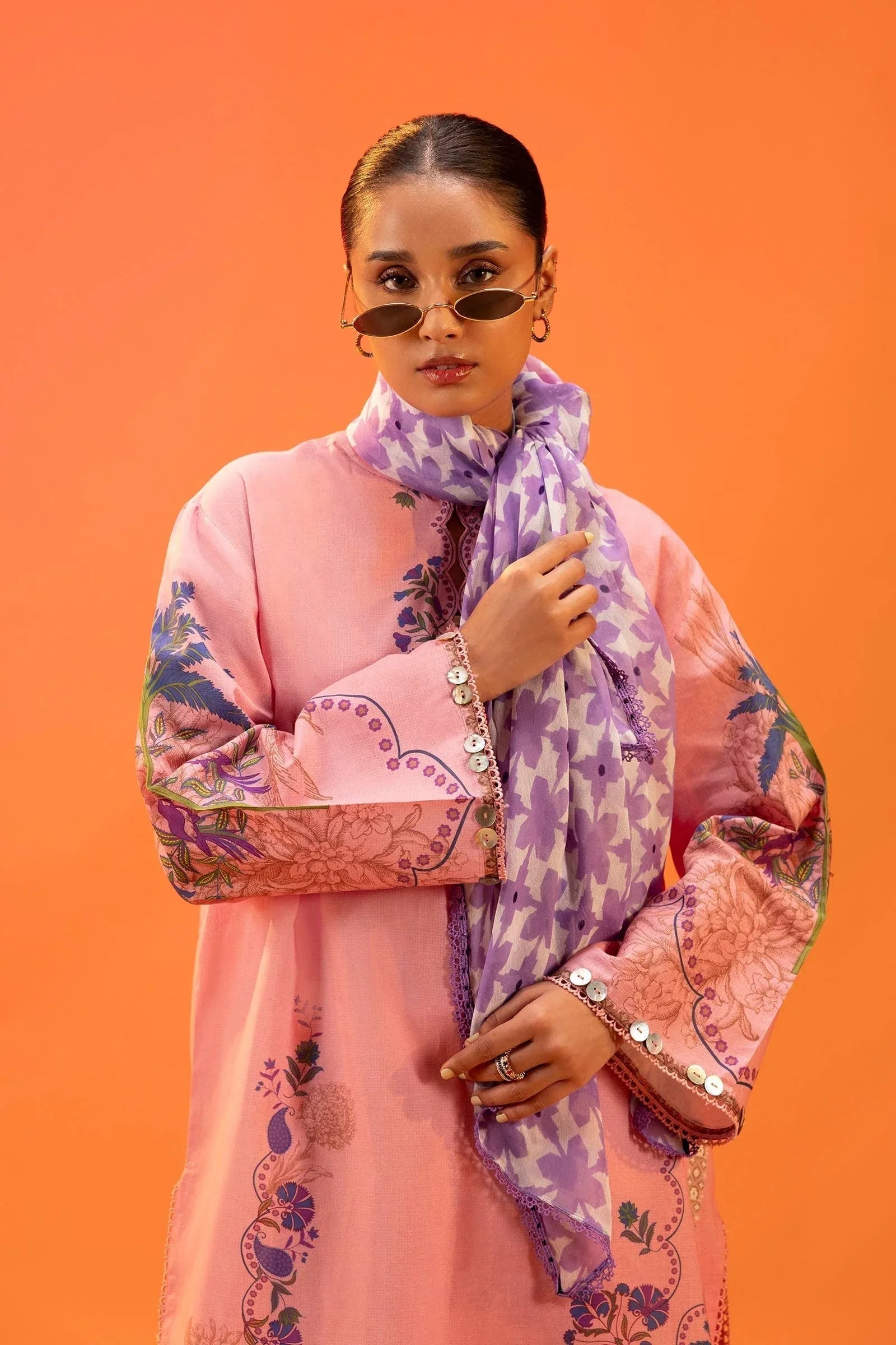 Sana Safinaz | Mahay Summer 25 | 001B - Aqsa Fabrics