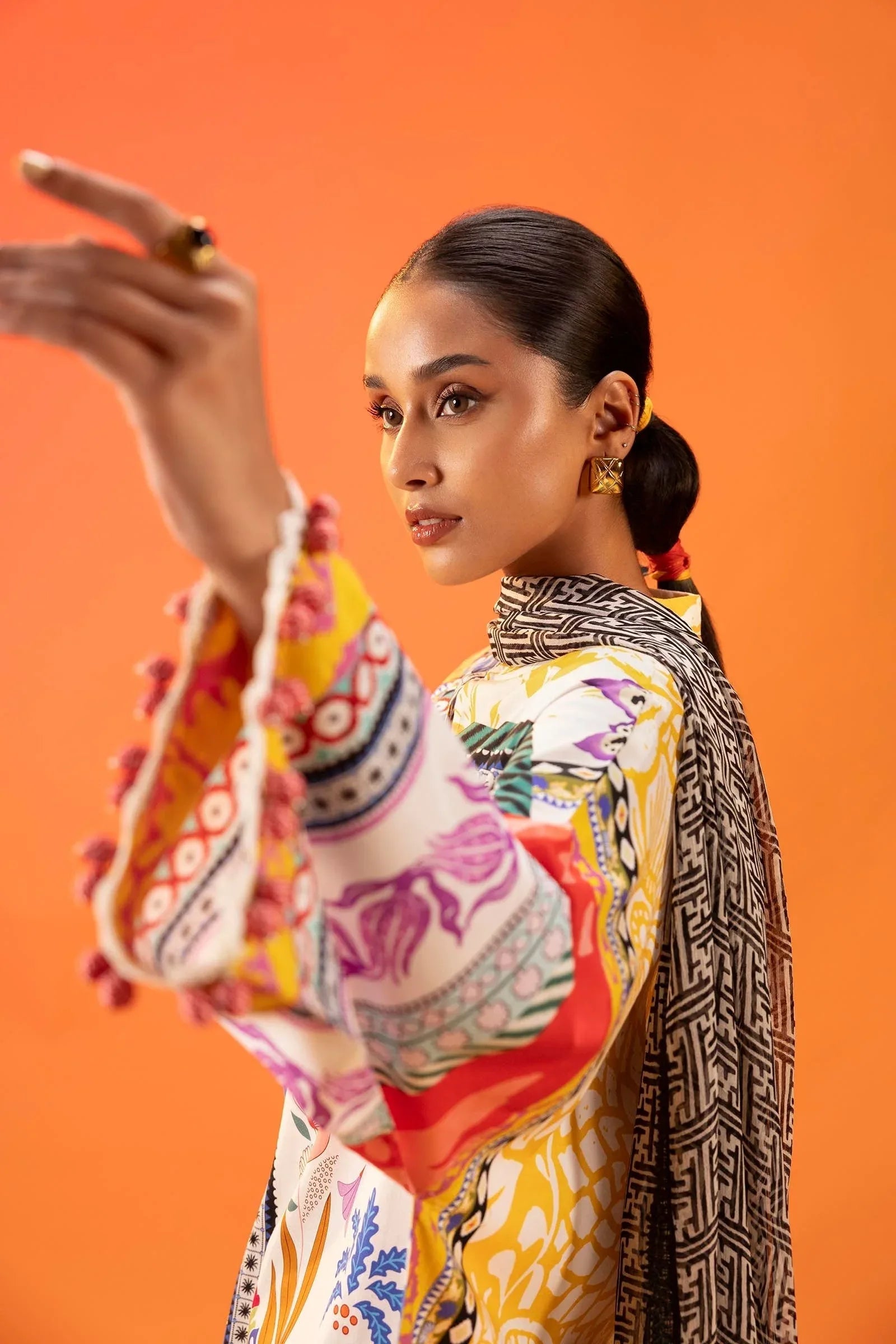 Sana Safinaz | Mahay Summer 25 | 002A - Aqsa Fabrics