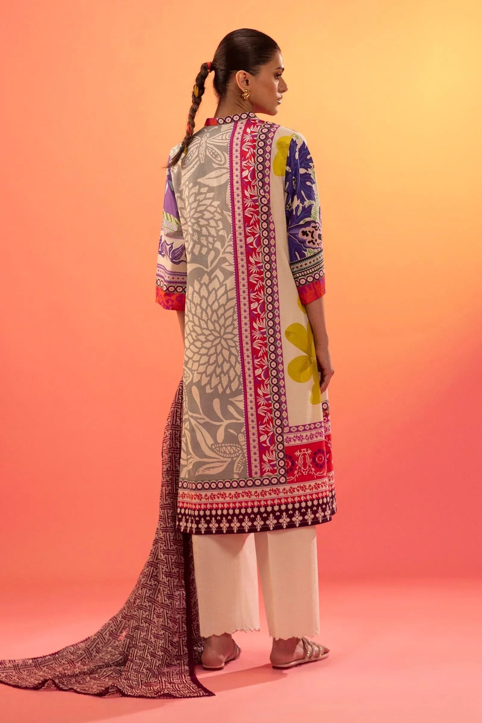 Sana Safinaz | Mahay Summer 25 | 002B - Aqsa Fabrics