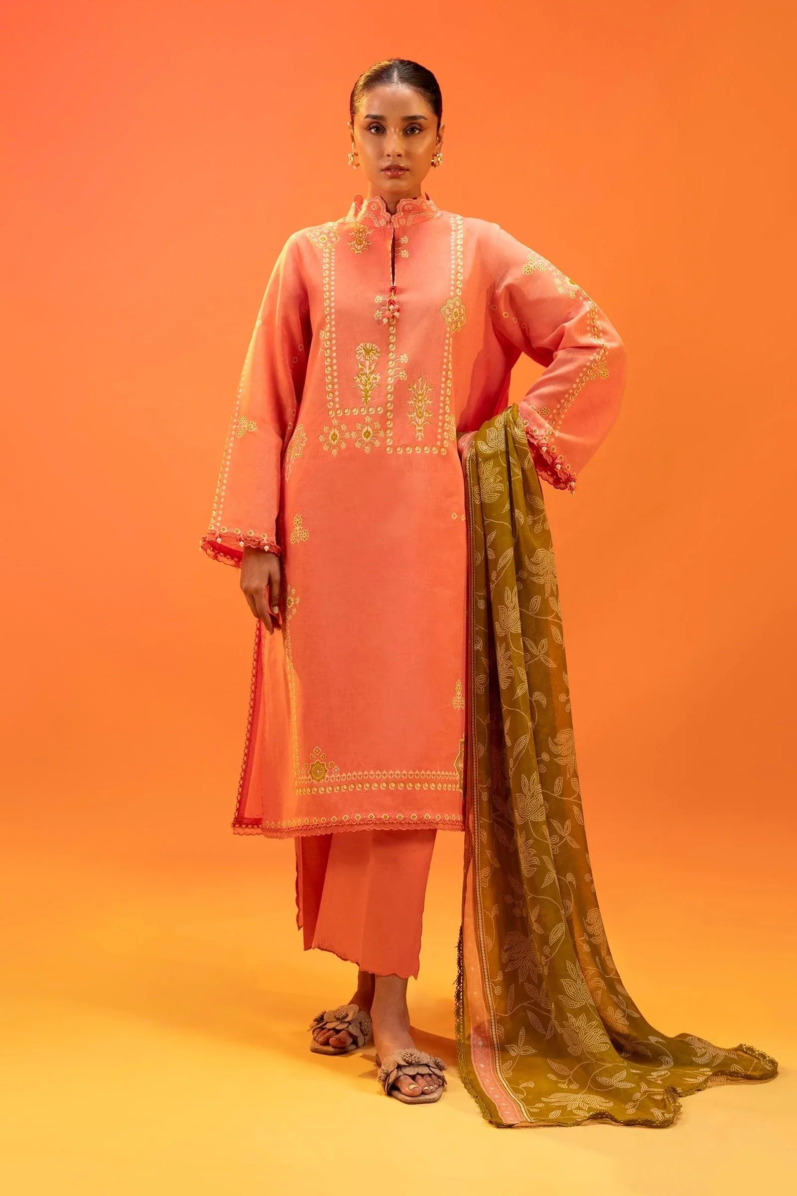 Sana Safinaz | Mahay Summer 25 | 003A - Aqsa Fabrics