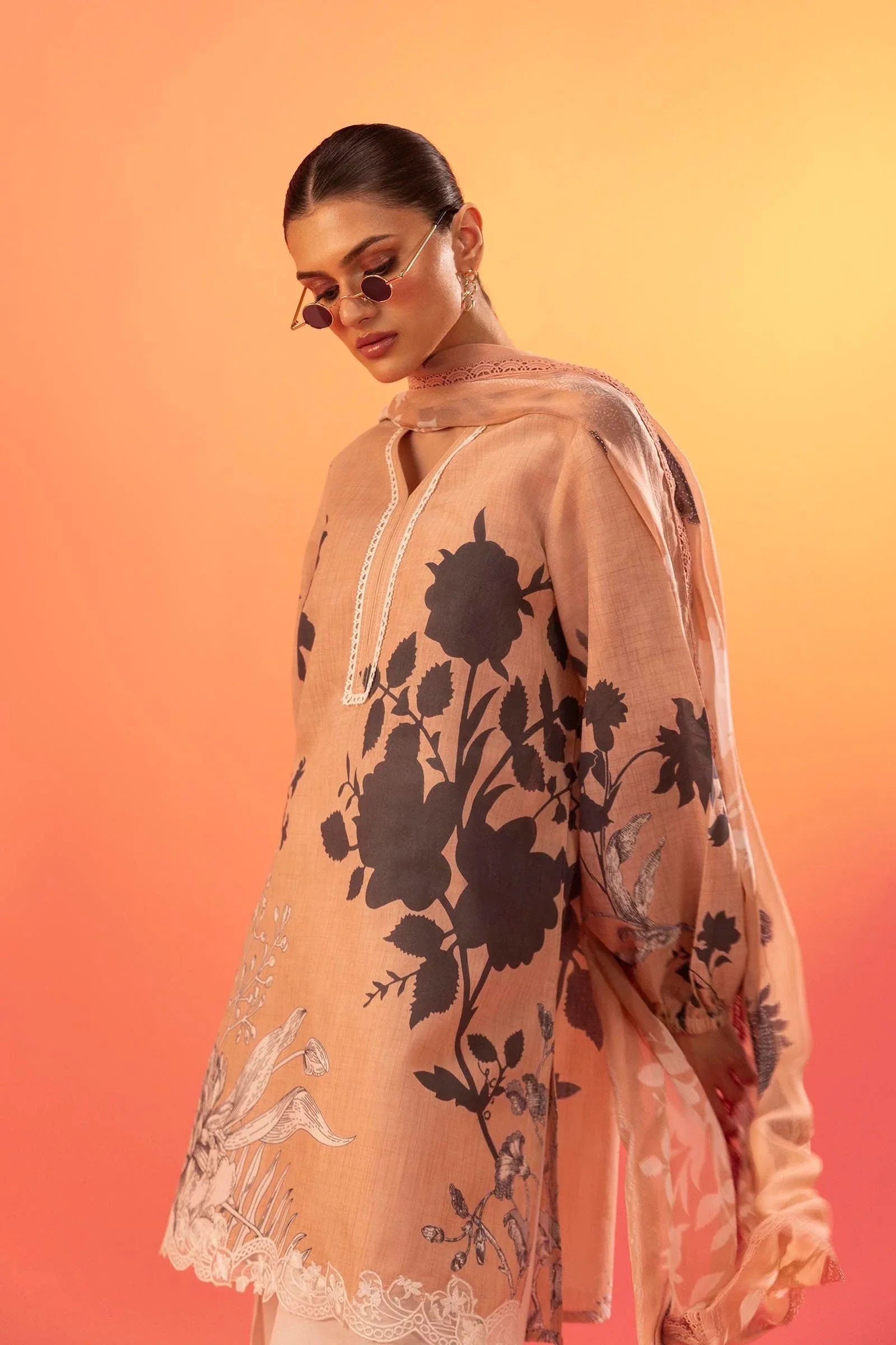 Sana Safinaz | Mahay Summer 25 | 004A - Aqsa Fabrics
