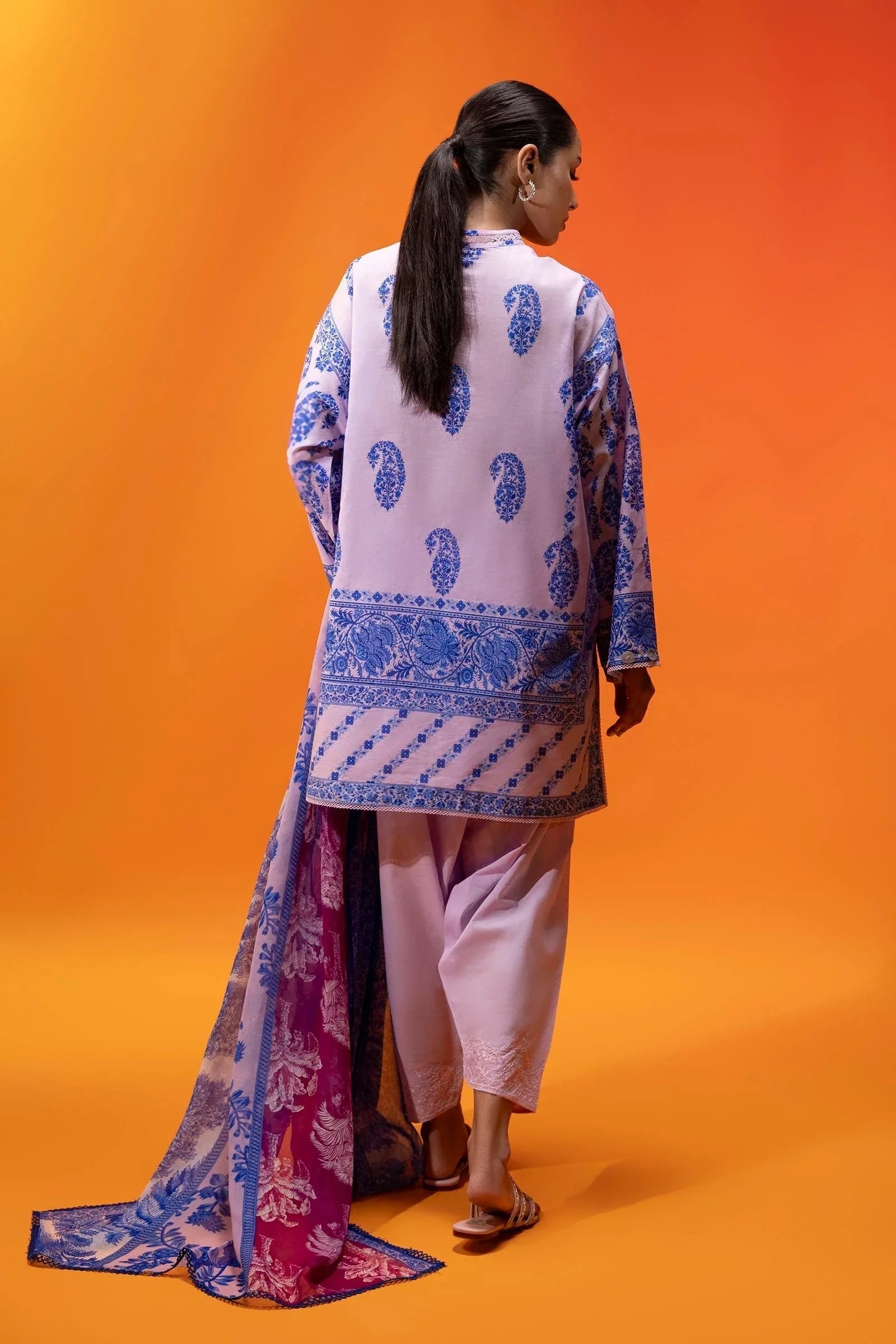 Sana Safinaz | Mahay Summer 25 | 005A - Aqsa Fabrics