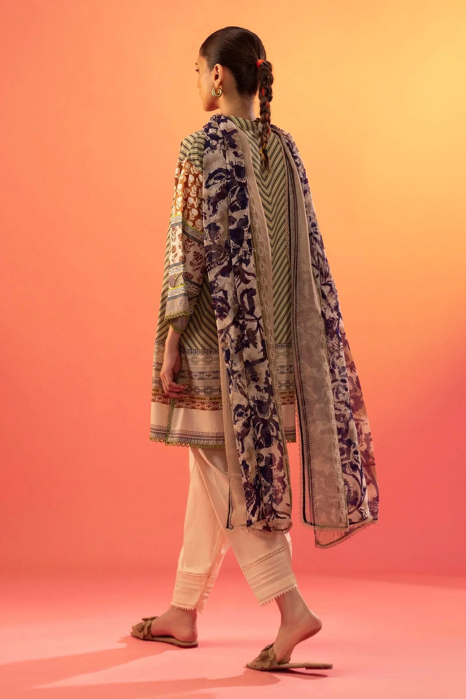 Sana Safinaz | Mahay Summer 25 | 006A - Aqsa Fabrics