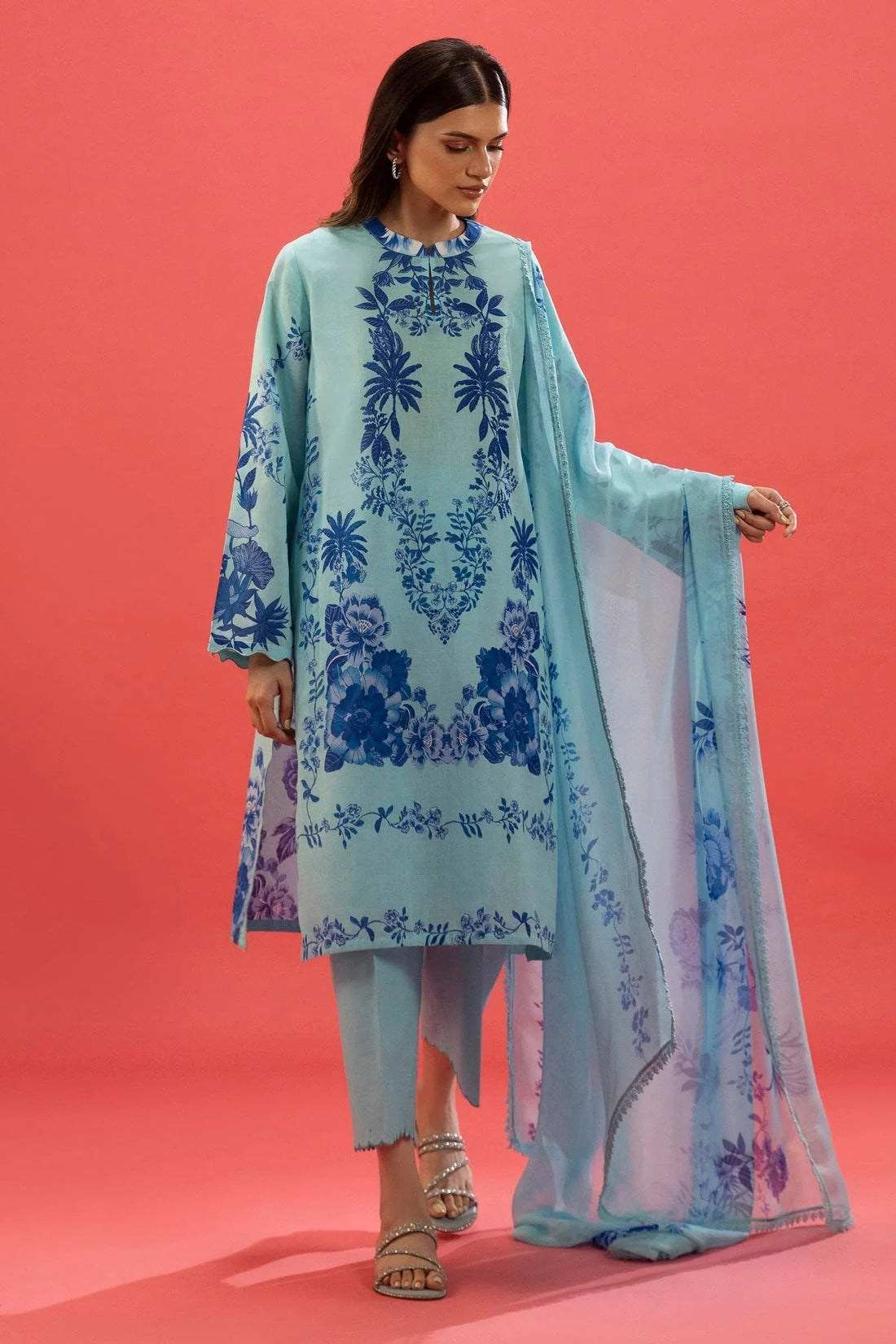 Sana Safinaz | Mahay Summer 25 | 007A - Aqsa Fabrics