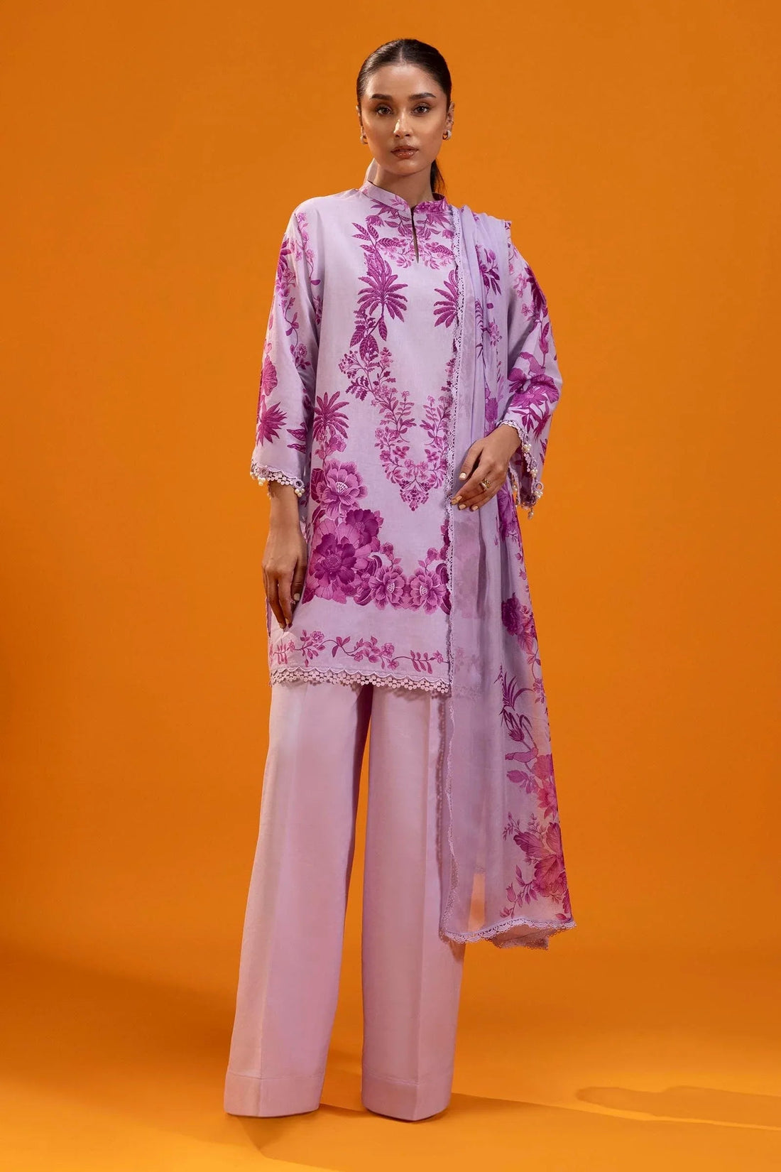 Sana Safinaz | Mahay Summer 25 | 007B - Aqsa Fabrics