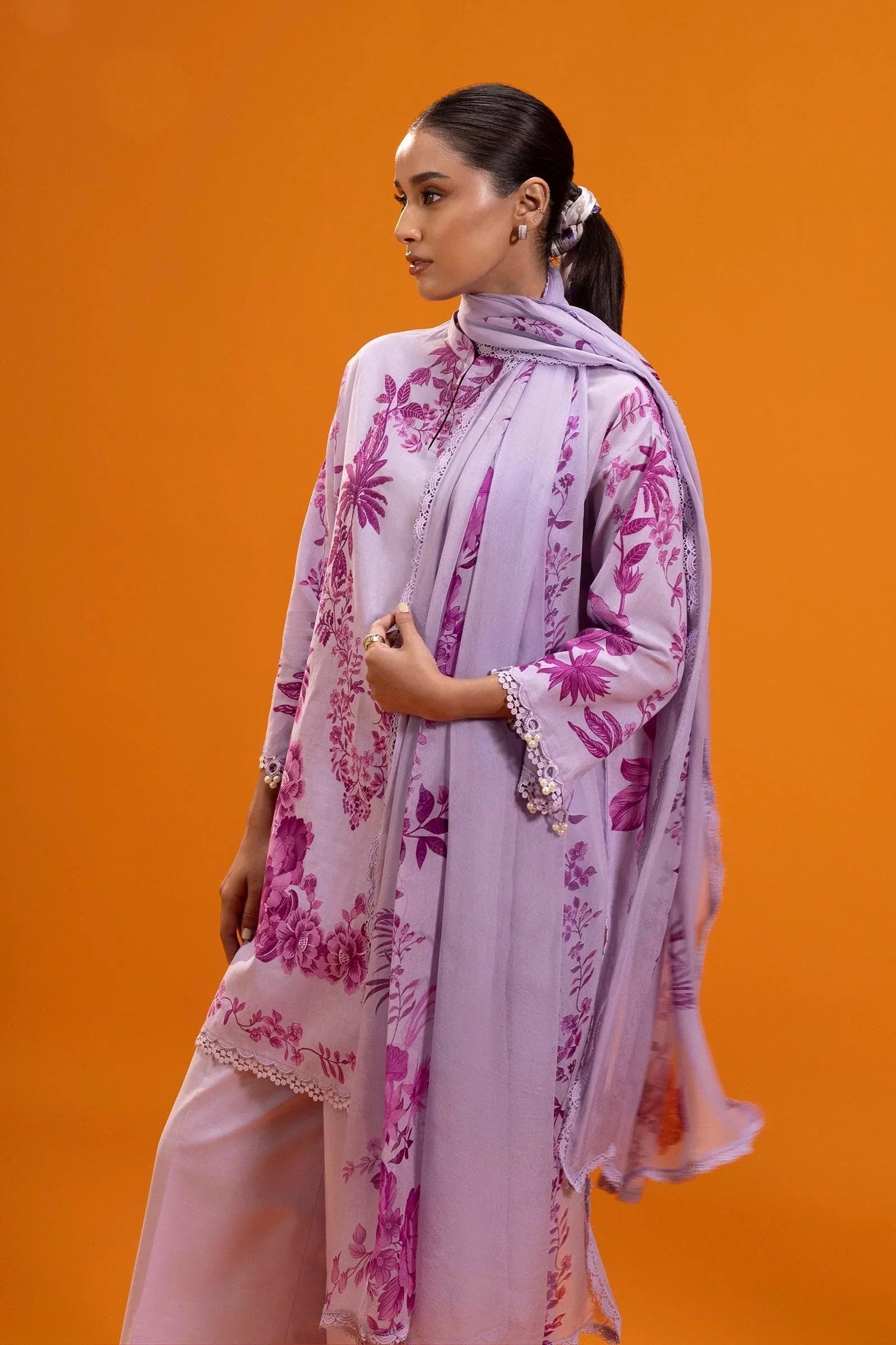 Sana Safinaz | Mahay Summer 25 | 007B - Aqsa Fabrics