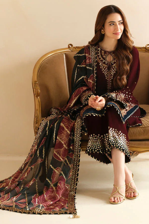 Jazmin | Velvet Edit 24 | Velvet Formal VF-2038 - Aqsa Fabrics