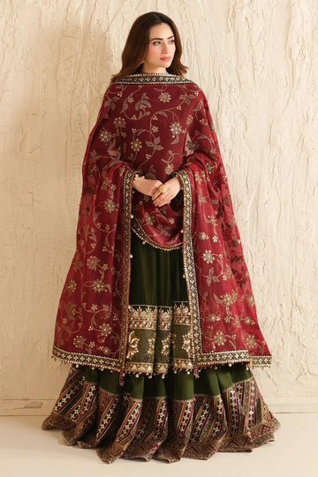 Jazmin | Velvet Edit 24 | Velvet Formal  VF-2036 - Aqsa Fabrics