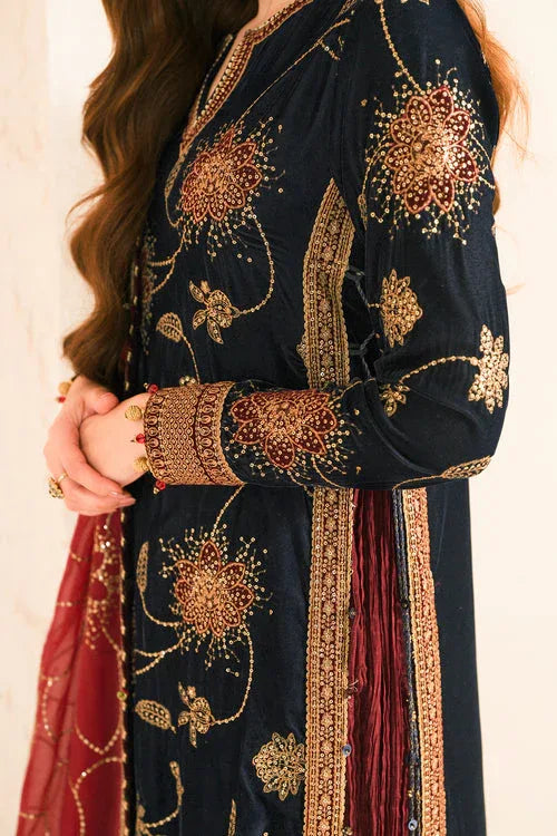 Jazmin | Velvet Edit 24 | VF-2040 - Aqsa Fabrics