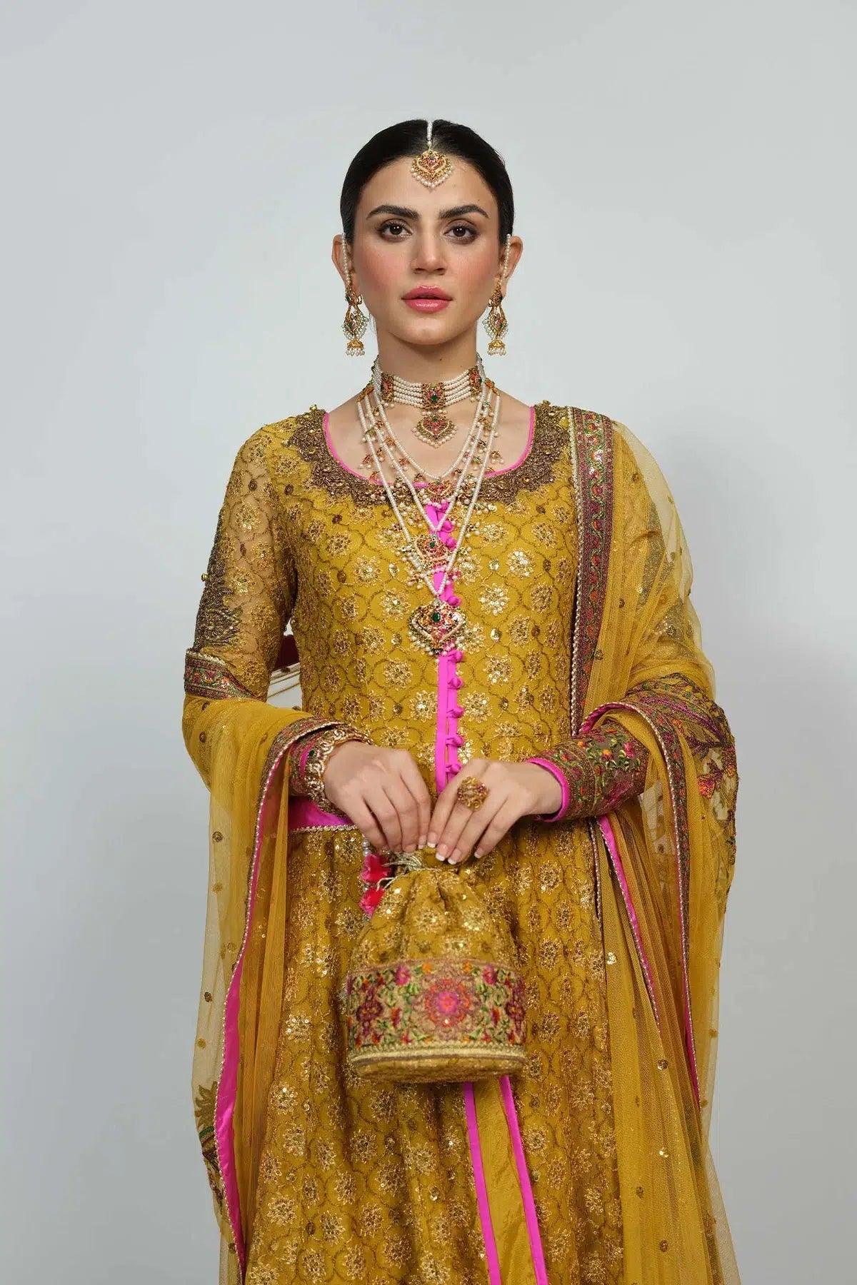 Fahad Hussayn | National Sport Casbah | Haldi - Aqsa Fabrics