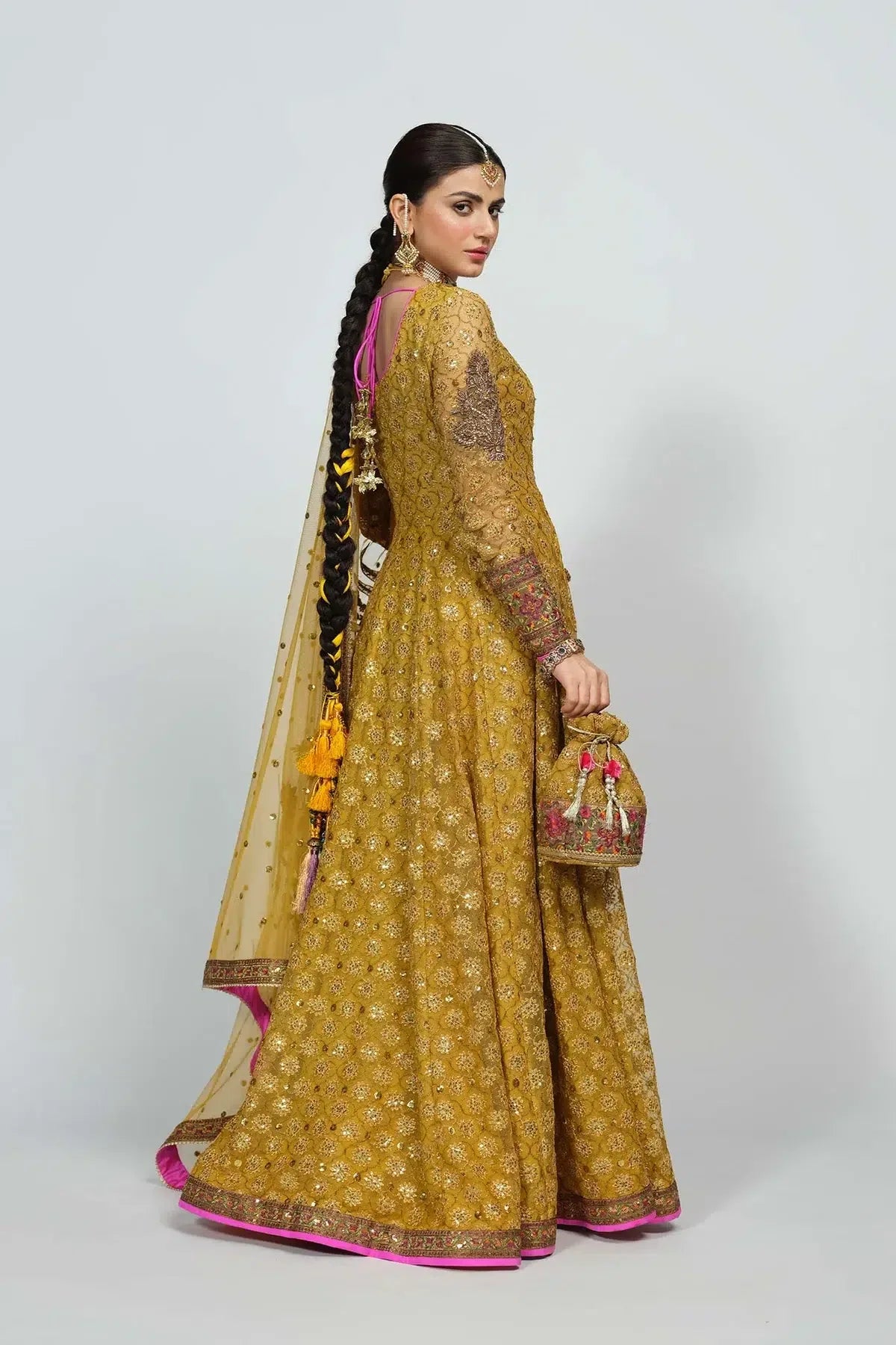 Fahad Hussayn | National Sport Casbah | Haldi - Aqsa Fabrics