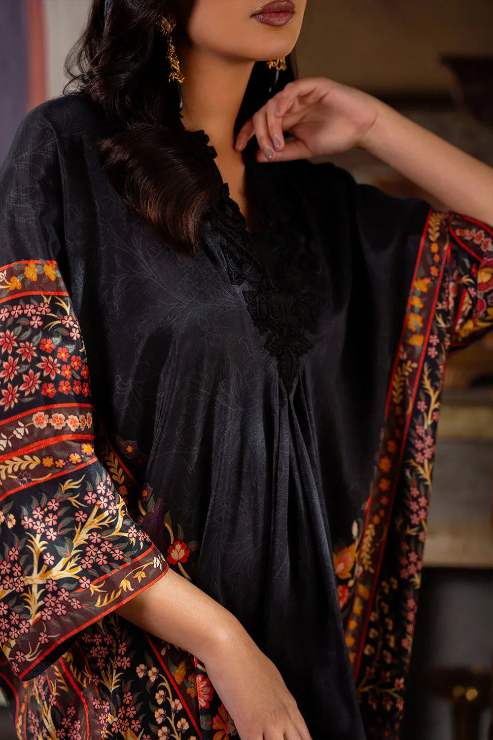 Saira Rizwan | Dahini Silk Pret | REEF -SRLP05-25 - Aqsa Fabrics