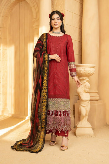 Hemstitch | Summer Luxury Lawn 24 | - Aqsa Fabrics