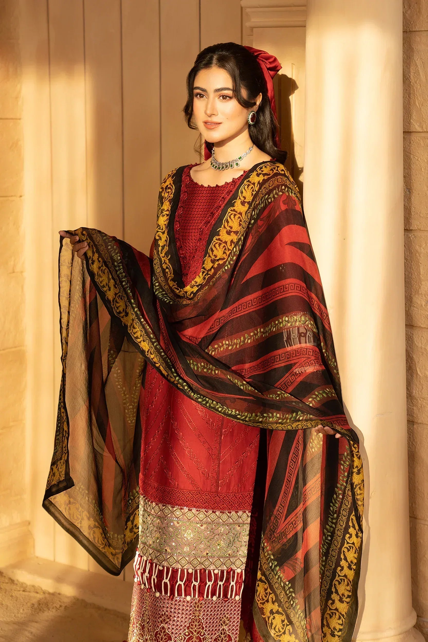 Hemstitch | Summer Luxury Lawn 24 | - Aqsa Fabrics