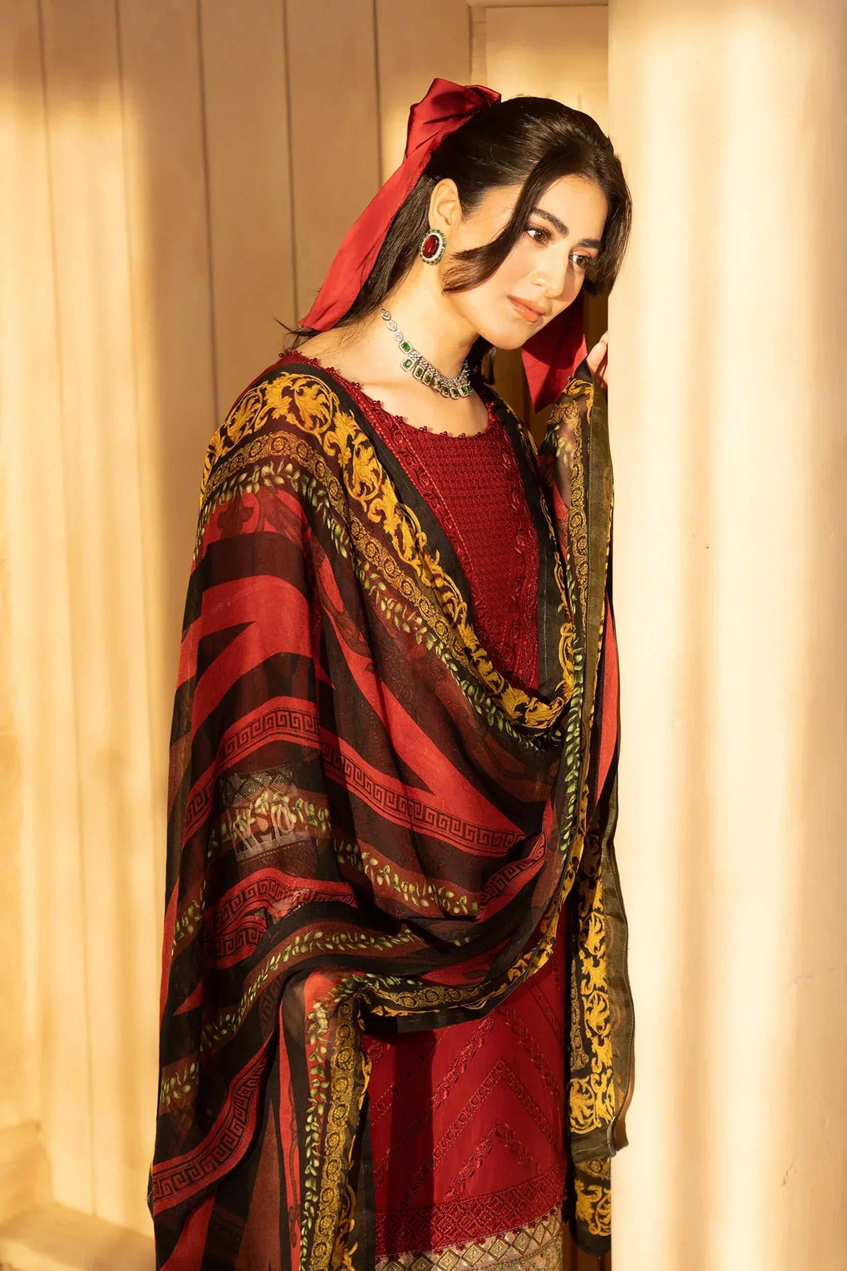 Hemstitch | Summer Luxury Lawn 24 | - Aqsa Fabrics