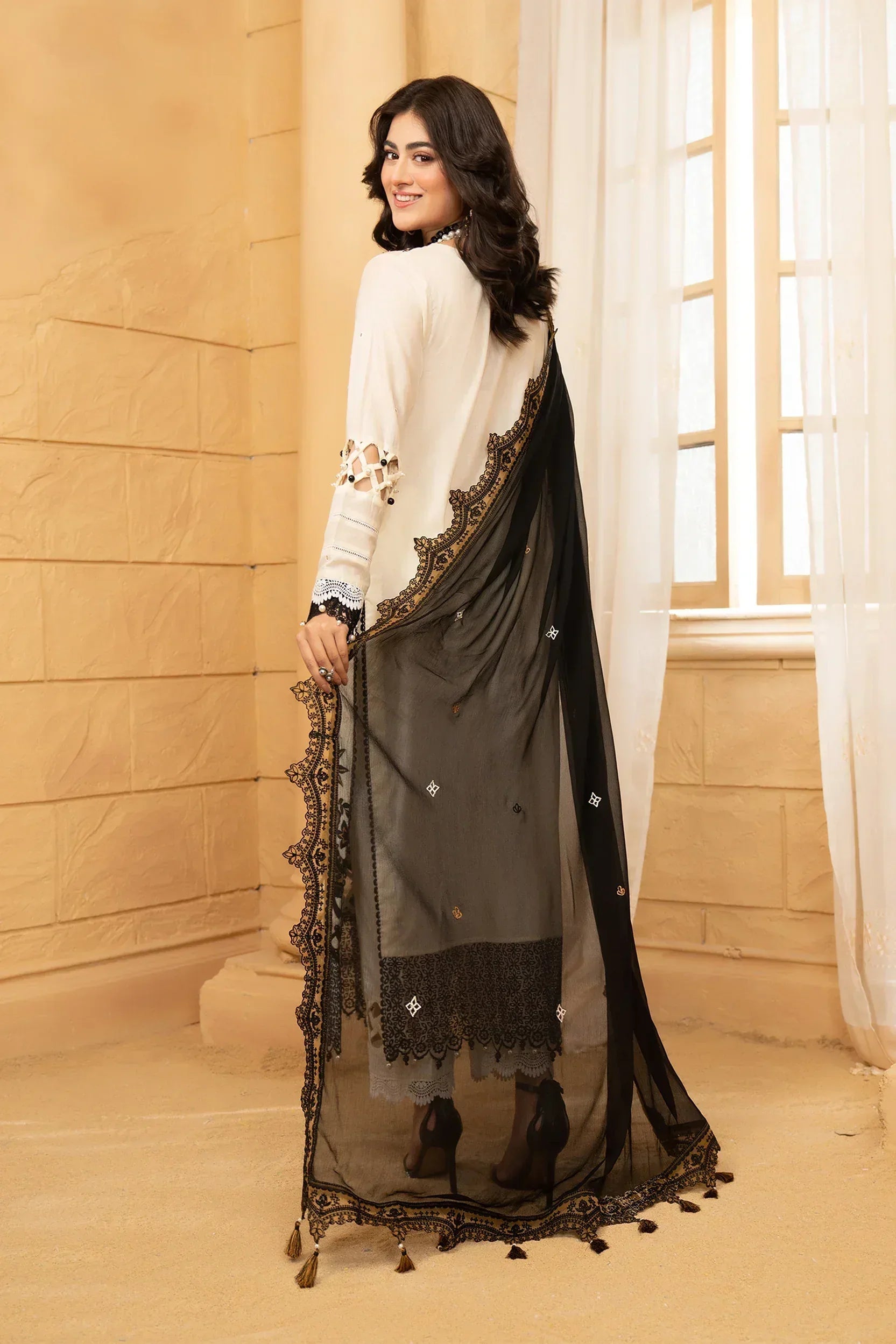 Hemstitch | Summer Luxury Lawn 24 | Prestige - Aqsa Fabrics
