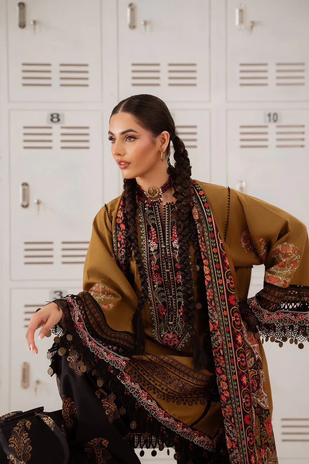 Saira Rizwan | Laanem Summer Lawn 25 | NAZLI-A-SRL25-06 - Aqsa Fabrics