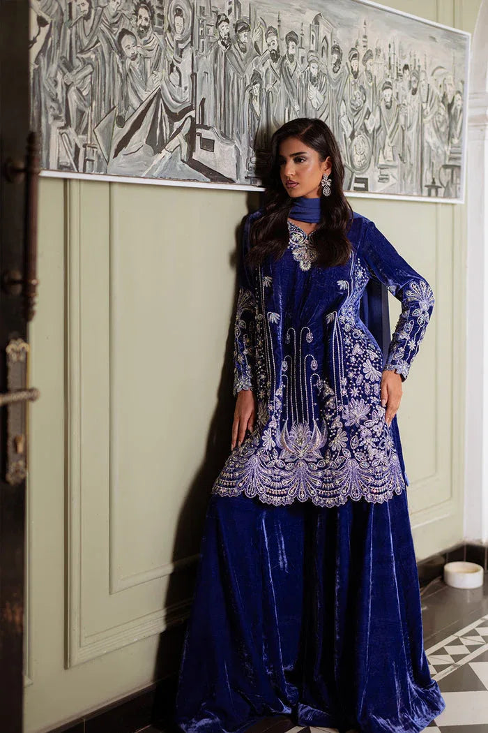Saira Rizwan | Velvet Pret 25 | ZARREEN-SRVP25-02 - Aqsa Fabrics