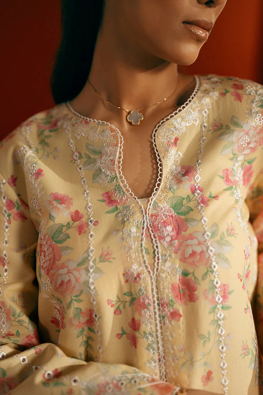 Saira Rizwan | Joolie Co ords | YELLOW-JBP25-01 - Aqsa Fabrics