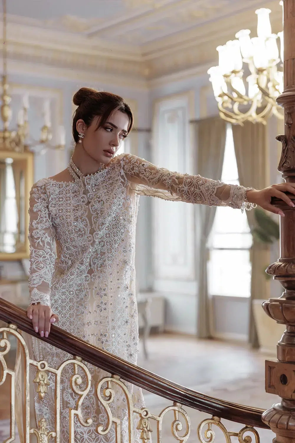 Saira Rizwan | Lumiere Festive 23 | DAISY SR-04 - Aqsa Fabrics