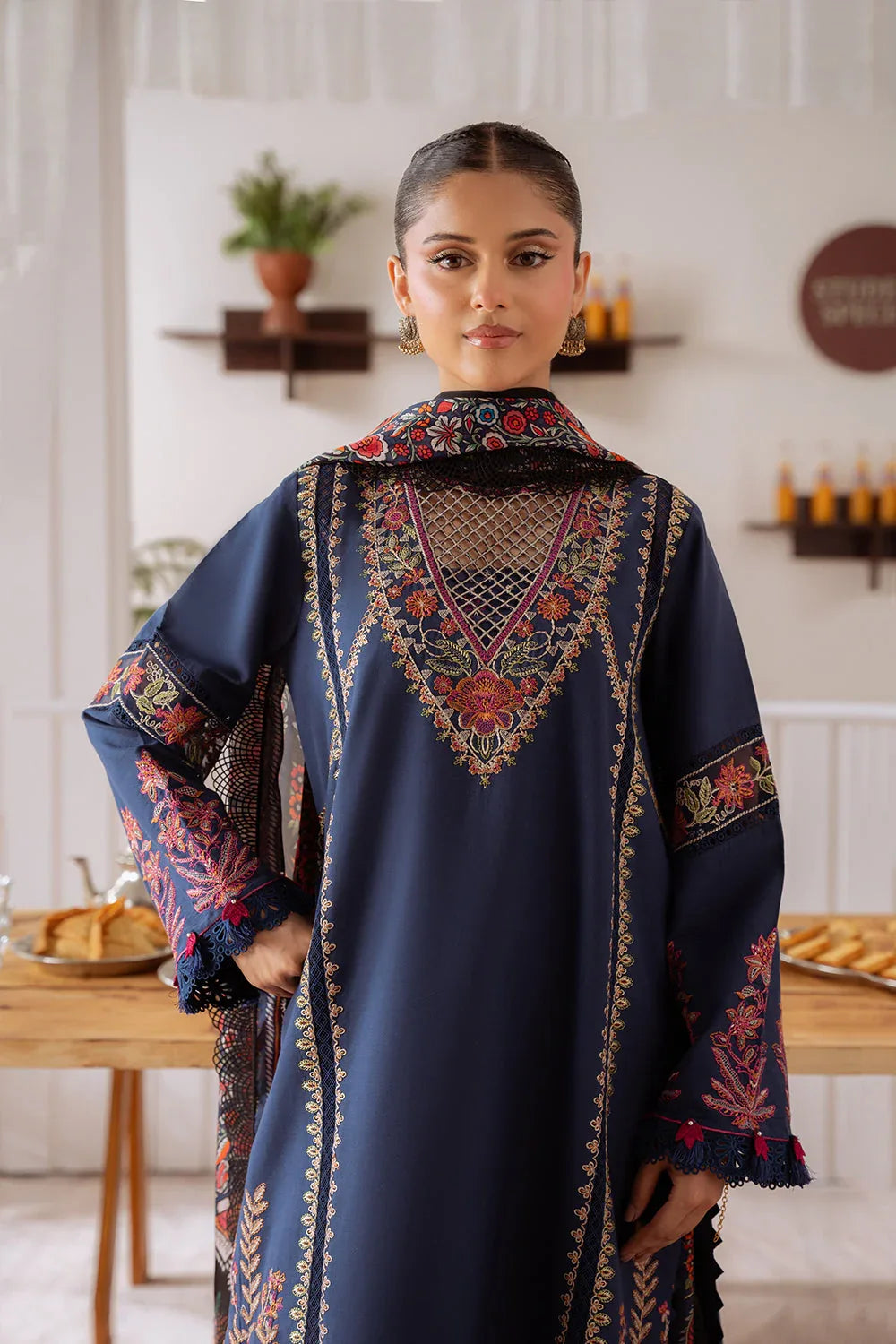 Saira Rizwan | Laanem Summer Lawn 25 | ELIF-A-SRL25-05 - Aqsa Fabrics