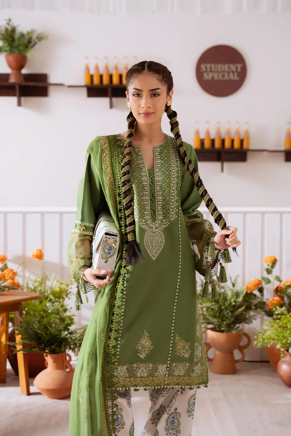 Saira Rizwan | Laanem Summer Lawn 25 | ZAFIRA-A-SRL25-03 - Aqsa Fabrics
