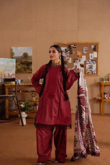 Saira Rizwan | Laanem Summer Lawn 25 | SEREN-A-SRL25-08 - Aqsa Fabrics