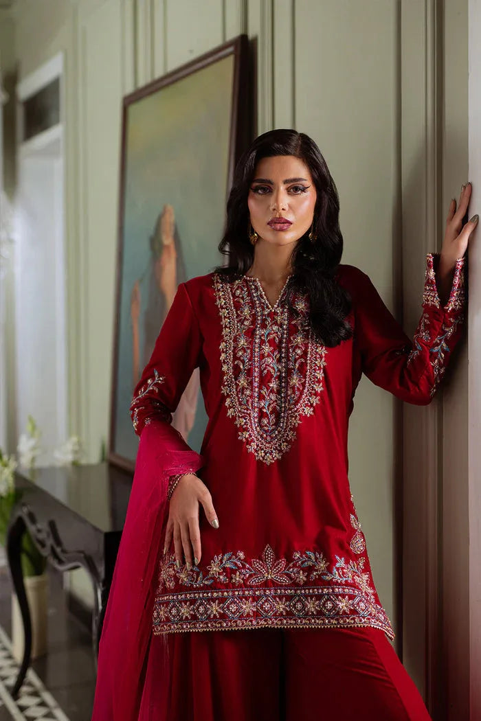 Saira Rizwan | Velvet Pret 25 | SHIREEN-SRVP25-04 - Aqsa Fabrics