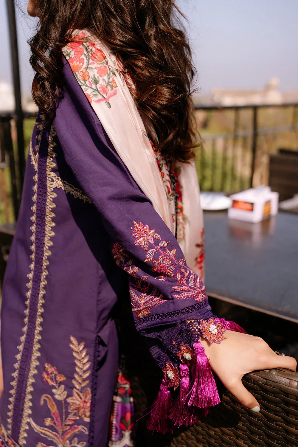 Saira Rizwan | Laanem Summer Lawn 25 | ELIF-B-SRL25-05 - Aqsa Fabrics