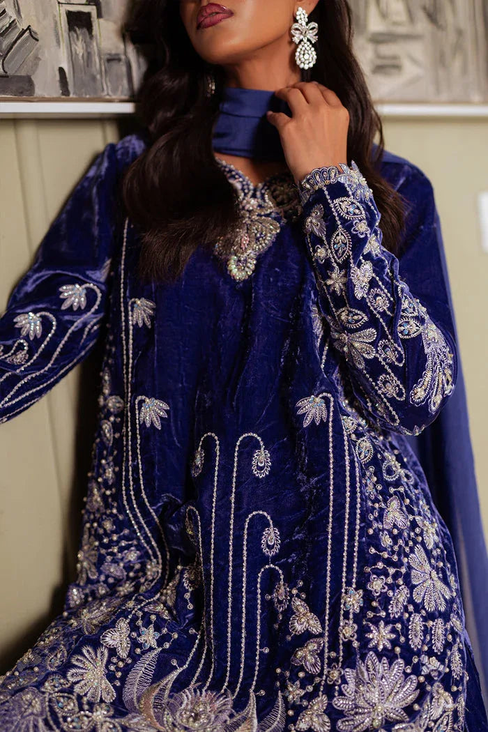 Saira Rizwan | Velvet Pret 25 | ZARREEN-SRVP25-02 - Aqsa Fabrics