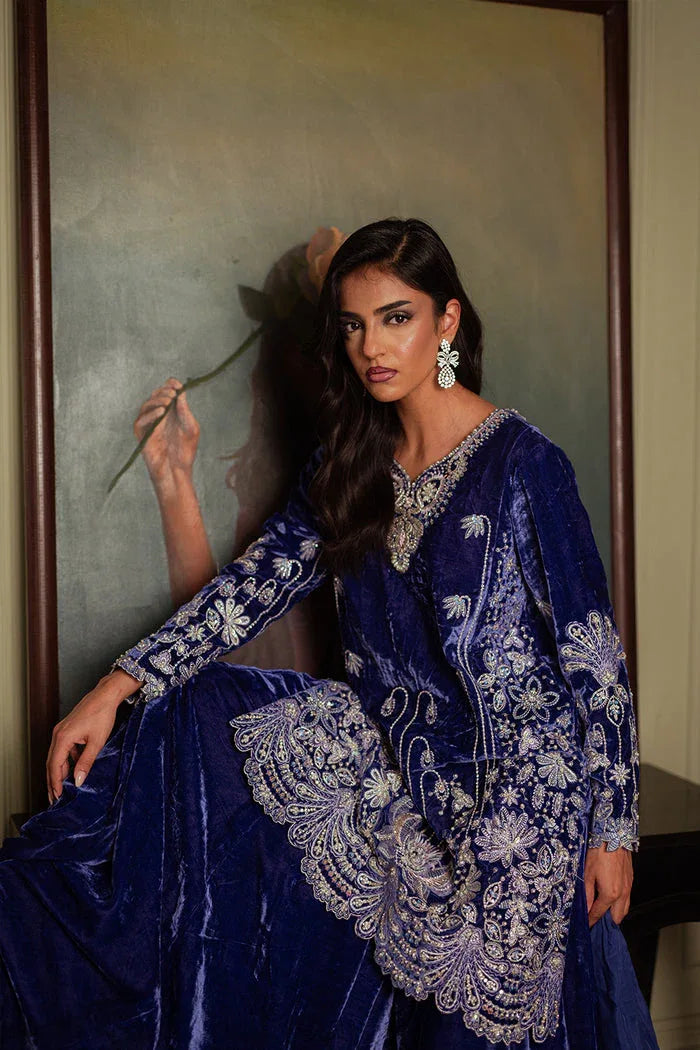 Saira Rizwan | Velvet Pret 25 | ZARREEN-SRVP25-02 - Aqsa Fabrics