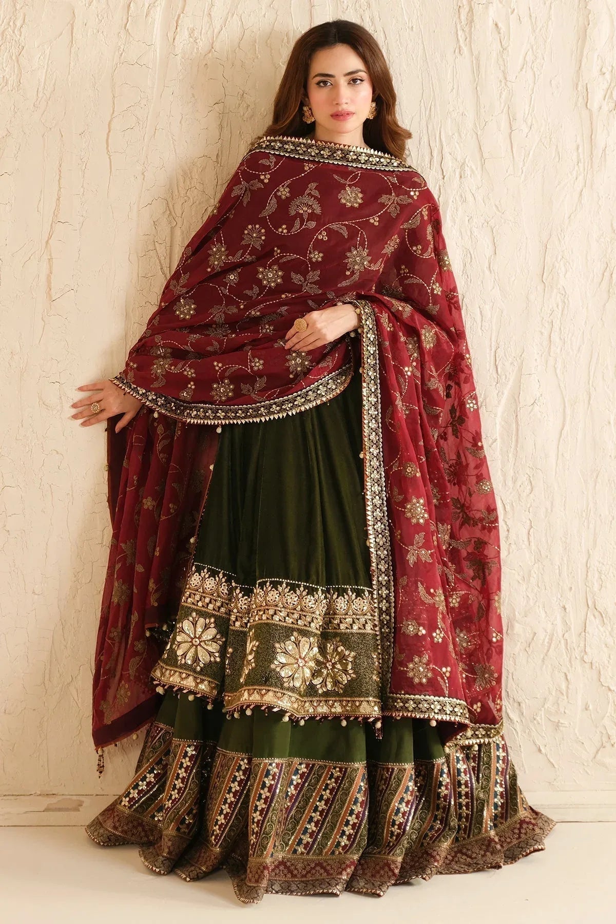 Jazmin | Velvet Edit 24 | Velvet Formal  VF-2036 - Aqsa Fabrics