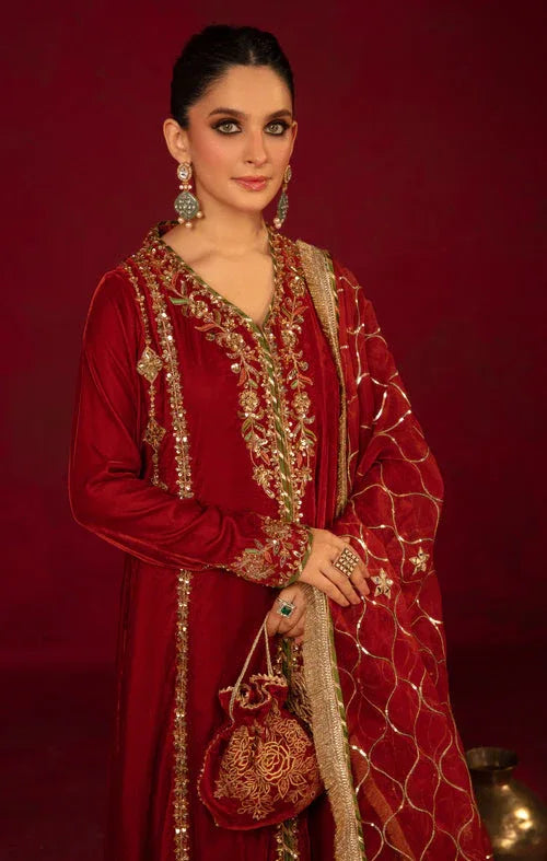 Maya | Raazi Velvet 24 | IMROZ - Aqsa Fabrics