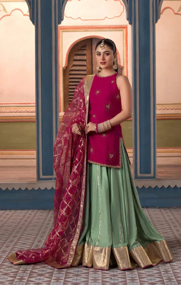 Maya | Mehr o Mah | ZAHRE - Aqsa Fabrics