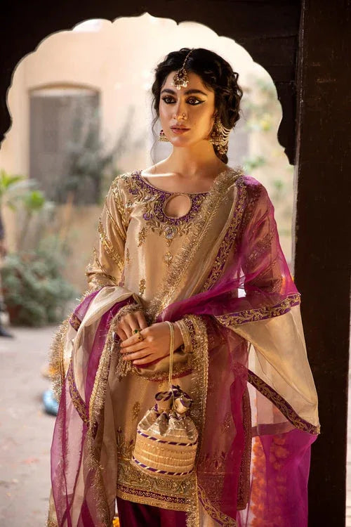 Maya | Wedding Formal Humnawa | ZAMANI - Aqsa Fabrics