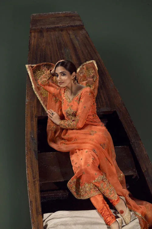 Maya | Wedding Formal Ulfat | NAYAAB - Aqsa Fabrics