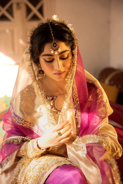 Maya | Wedding Formal Humnawa | ZAMANI - Aqsa Fabrics