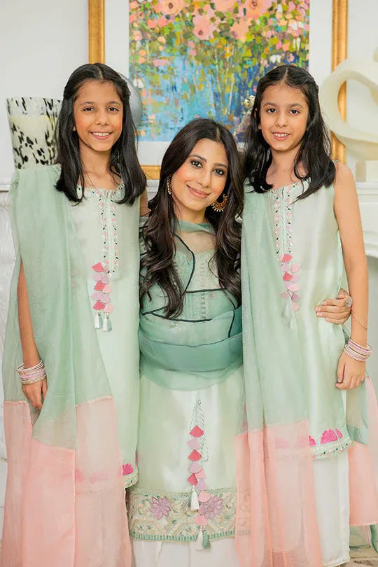 Muntaha | Aangan Eid Edit | Niyara - Short Shirt - Aqsa Fabrics