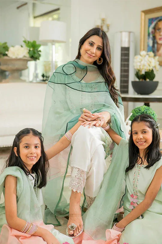 Muntaha | Aangan Eid Edit | Niyara - Short Shirt - Aqsa Fabrics