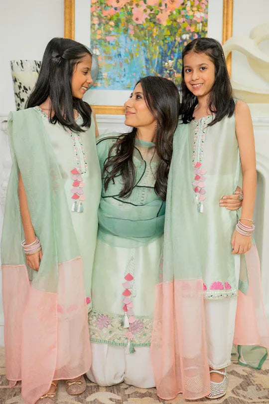 Muntaha | Aangan Eid Edit | Niyara - Short Shirt - Aqsa Fabrics