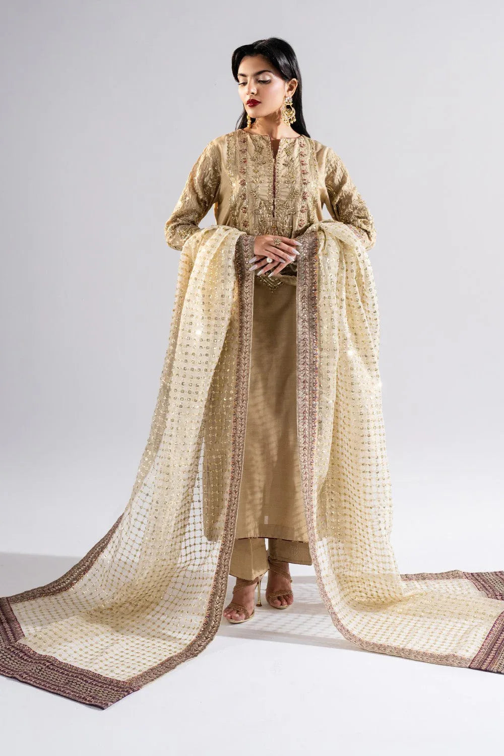 Maryum N Maria | Luna Formals | ZURI - Aqsa Fabrics