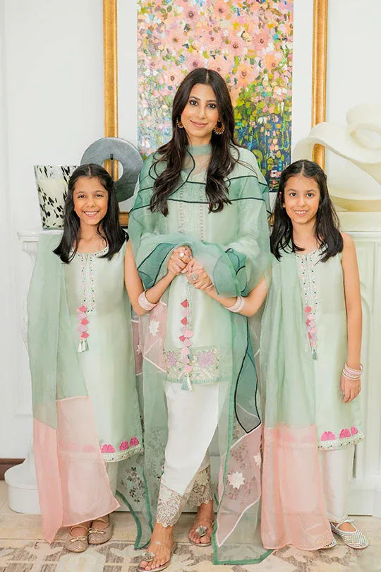 Muntaha | Aangan Eid Edit | Niyara - Short Shirt - Aqsa Fabrics