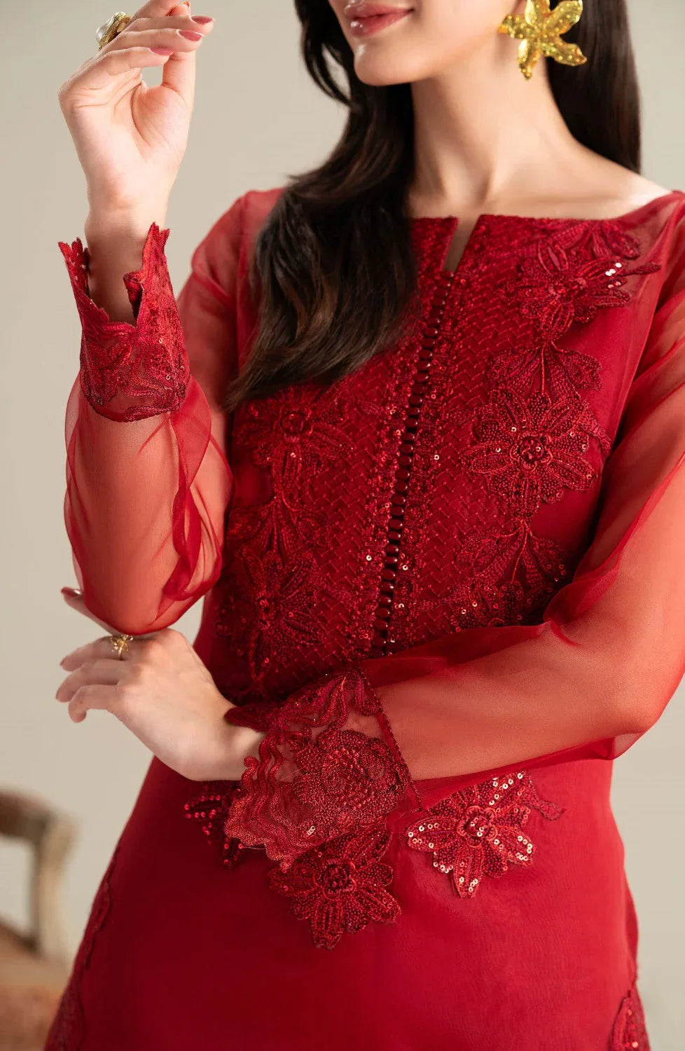 Maryum N Maria | Lagom Ready to Wear | DAHLIA - MS-24211 - Aqsa Fabrics
