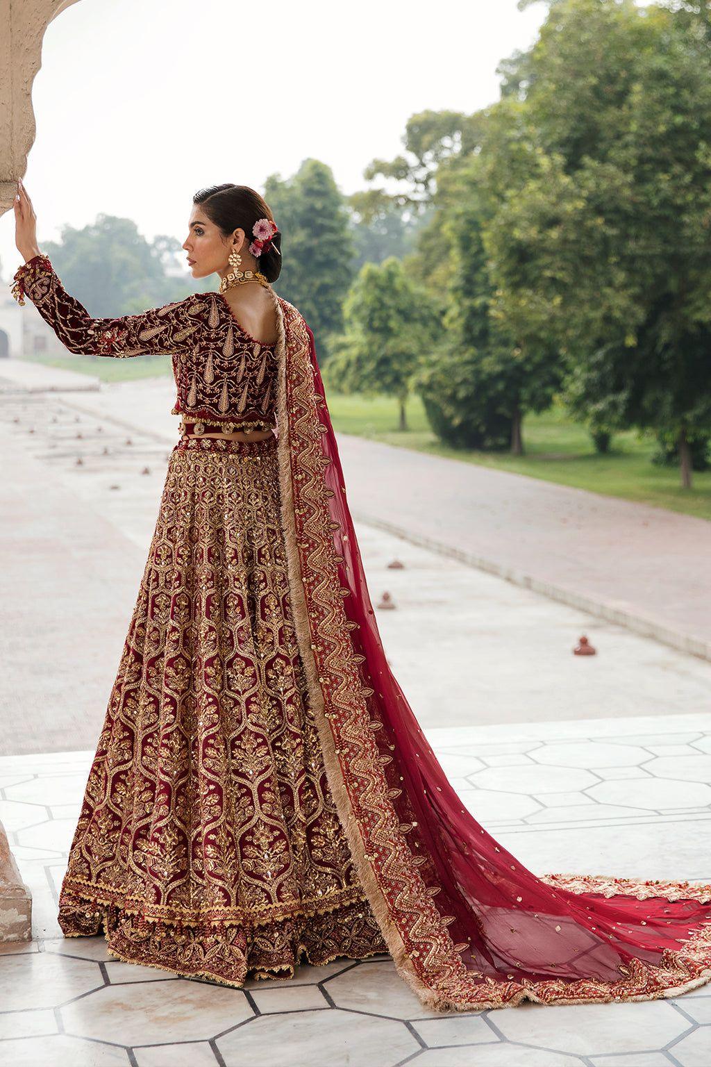 AFROZEH BRIDAL - HAYAL - Aqsa Fabrics