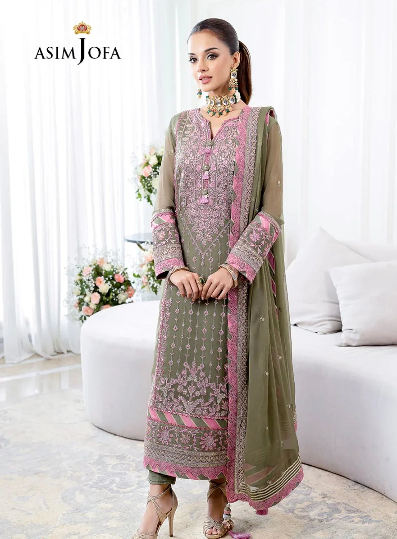 ASIM JOFA - AJJM-25 - Aqsa Fabrics